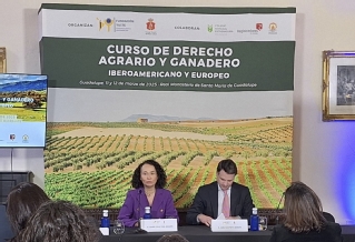 La presidenta del TSJ de Extremadura pide la creación de una cátedra en la UEx para profundizar en el estudio del Derecho agroganadero 
